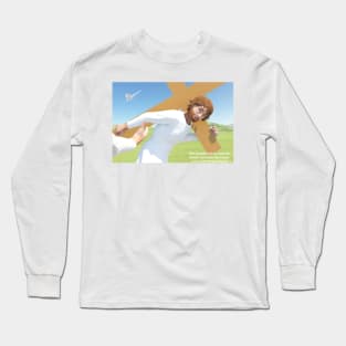 The procession to Calvary , Christ carryng the Cross Long Sleeve T-Shirt